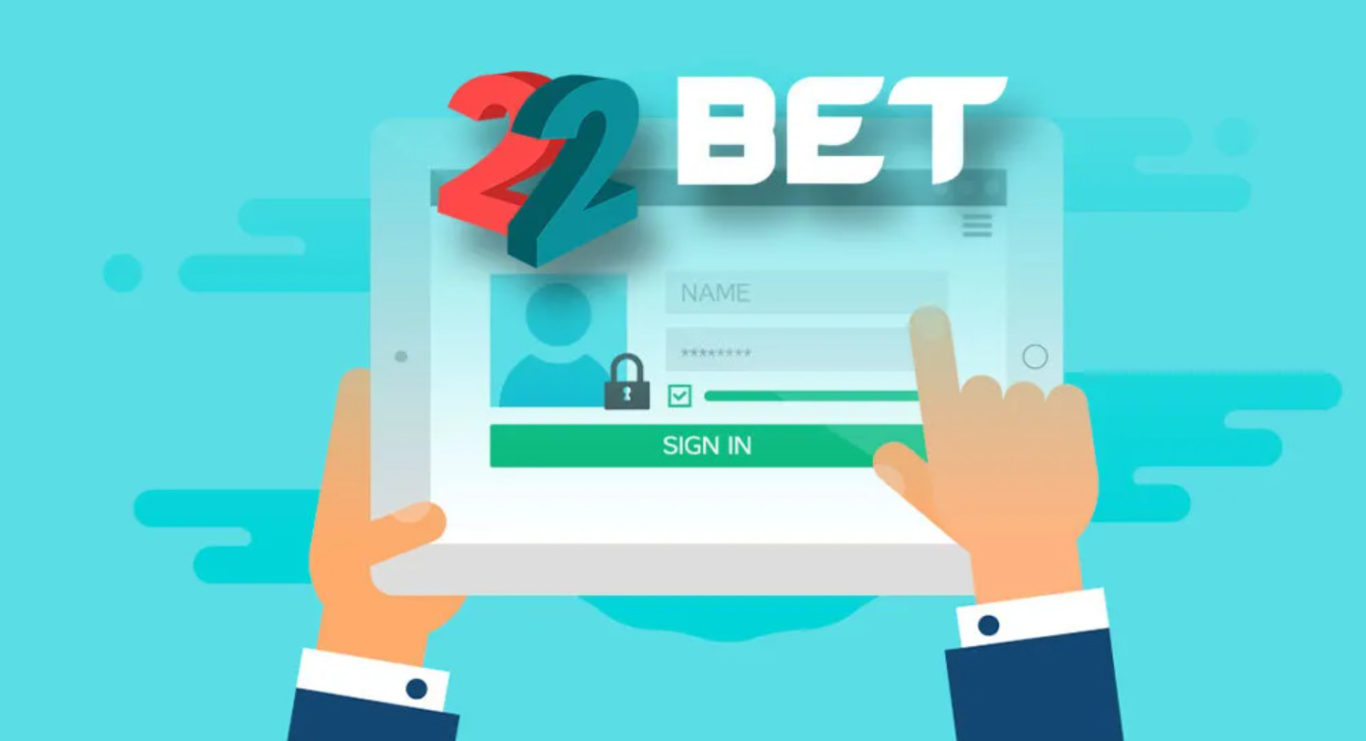 22Bet registration by SMS