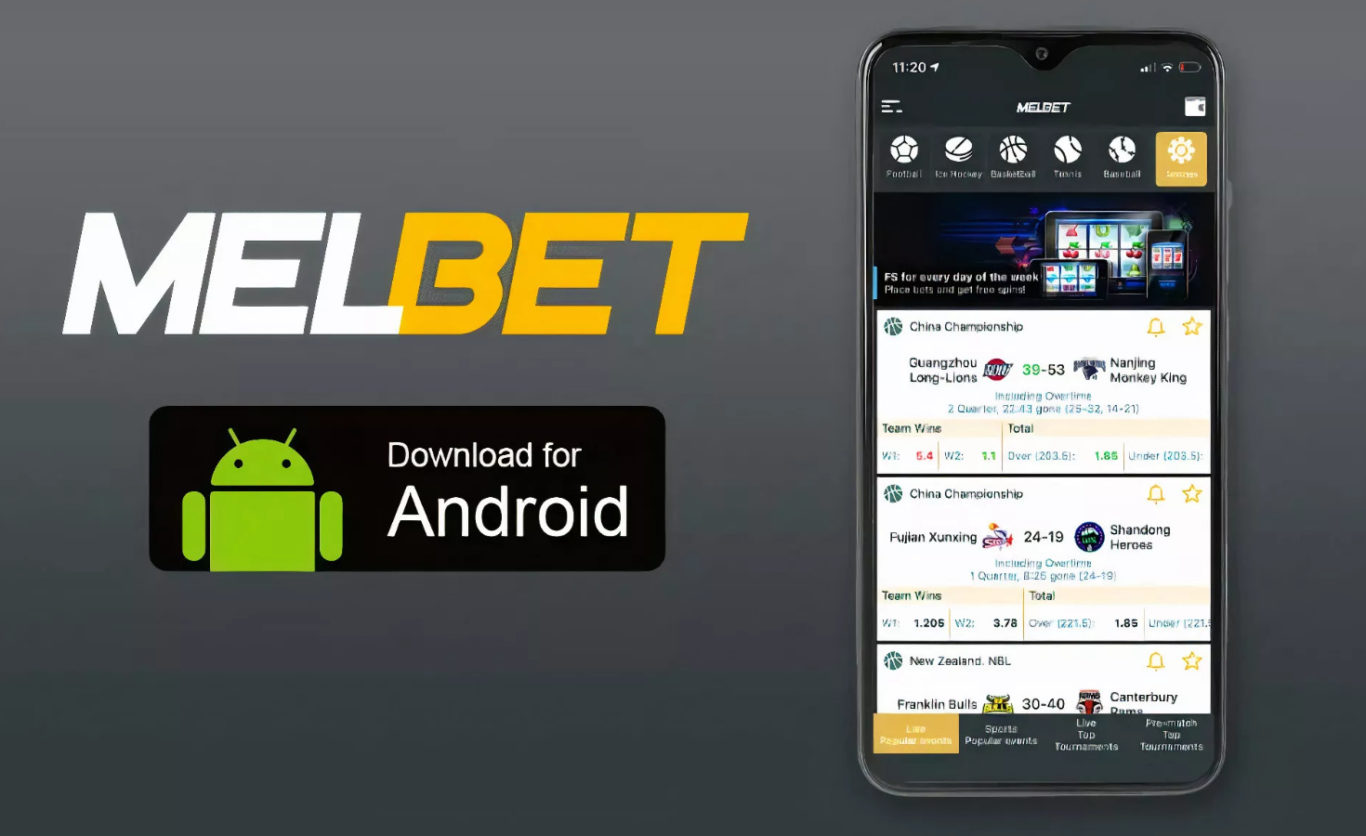 Melbet app for Android