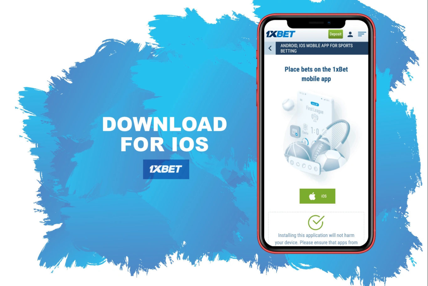 1xBet app for iPhone/iPad Nigeria