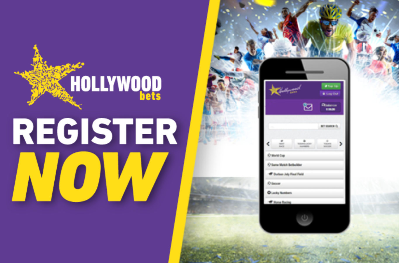 Hollywoodbets Register Instruction